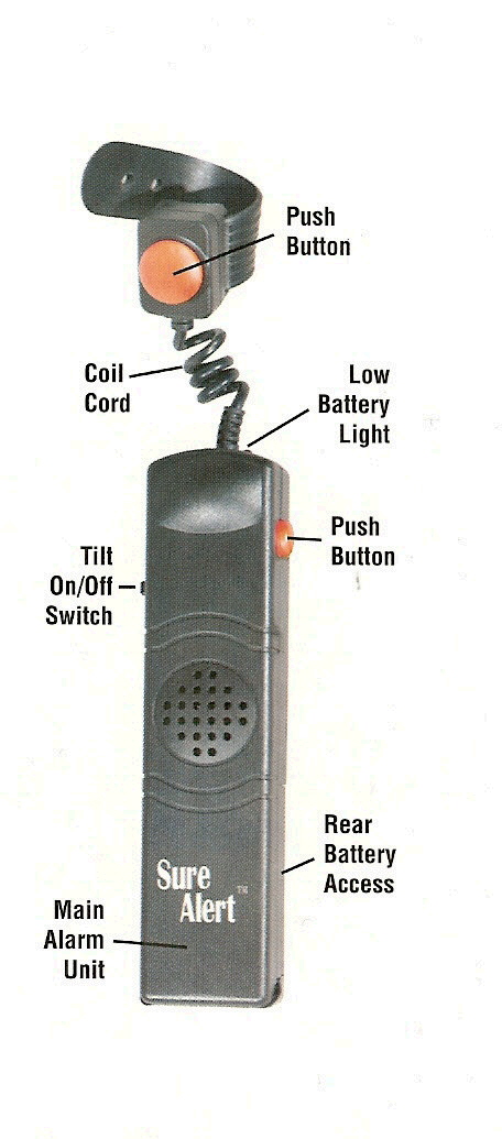 Sure Alert Alarm with notations